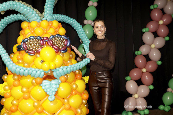 Karolin Kandler - Deutschland-Premiere der Ausstellung LUFTBALLONWELTEN im Pineapple Park in M&uuml;nchen am 13.02.2026 Agency People Image (c) Andy Knoth 